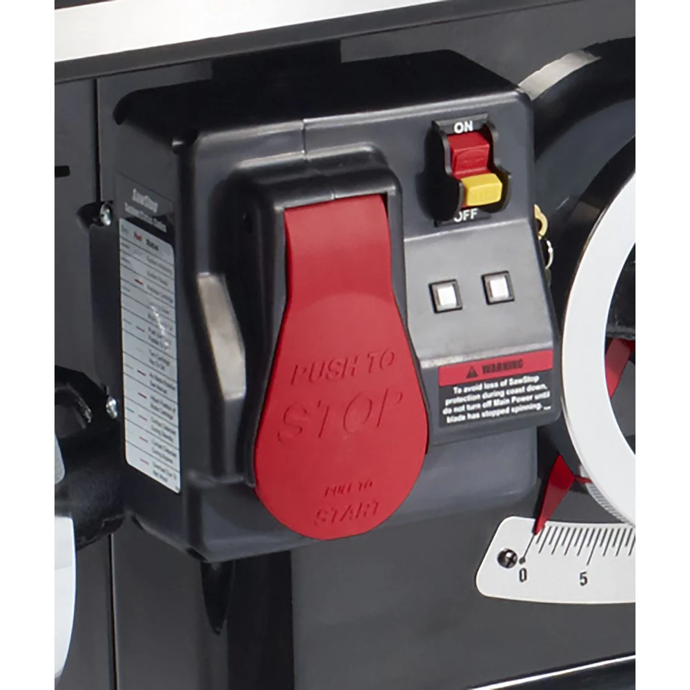 SawStop Industrial Cabinet Saw with 52" T-Glide Rail - Image 3