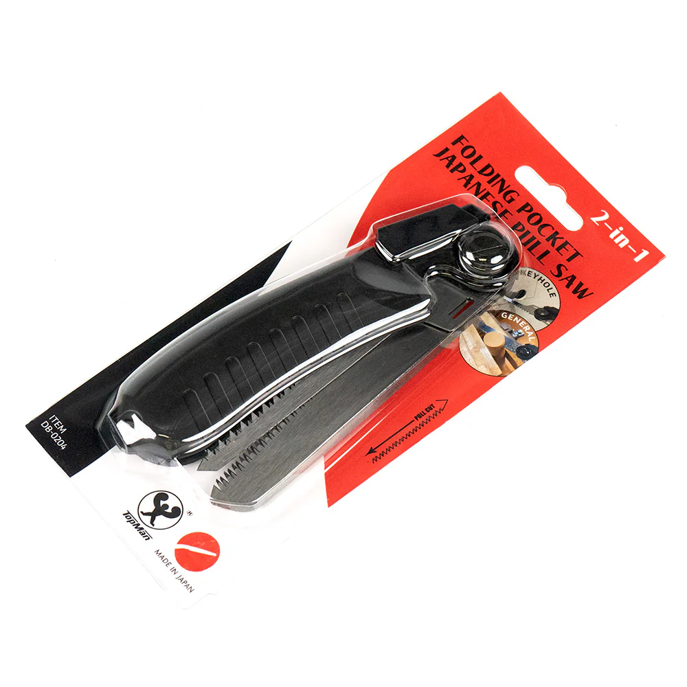 Topman Twin Blade Folding Pocket Saw Keyhole Woodwork - Image 10